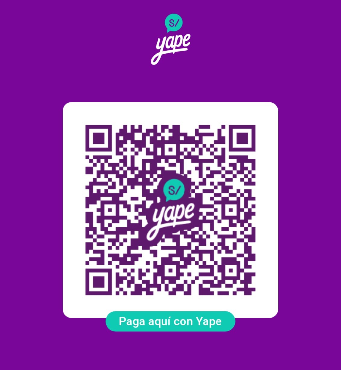 Código QR de Yape de CAPREN